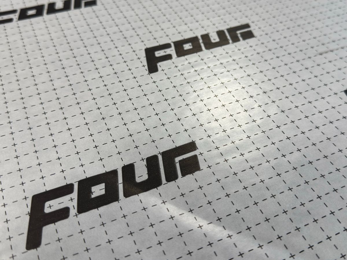 FOUR S2 BaseMat 2,5 mm alubutyl lyddempingsmatte 2,59 m²