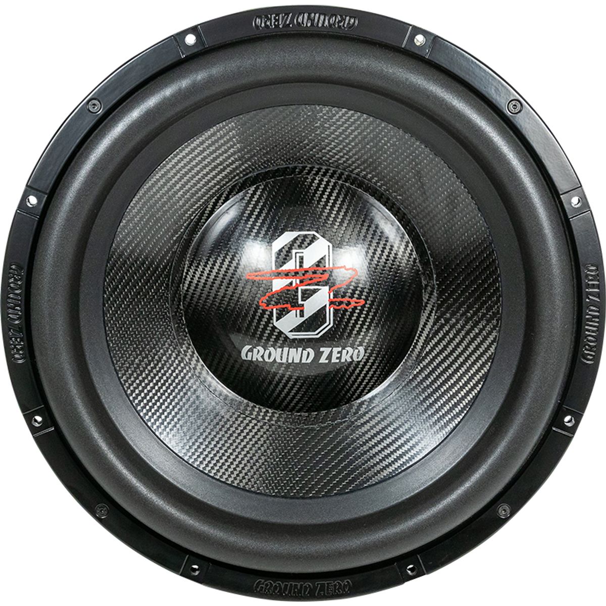 Ground Zero GZNW 38C 15” Nuclear Carbon Subwoofer 2x1 Ohm 6000W RMS