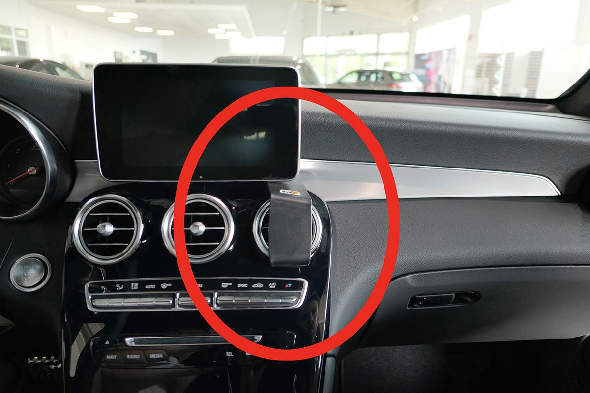 Brodit ProClip 855535 Mercedes Benz GLC 2015-2019 Senter