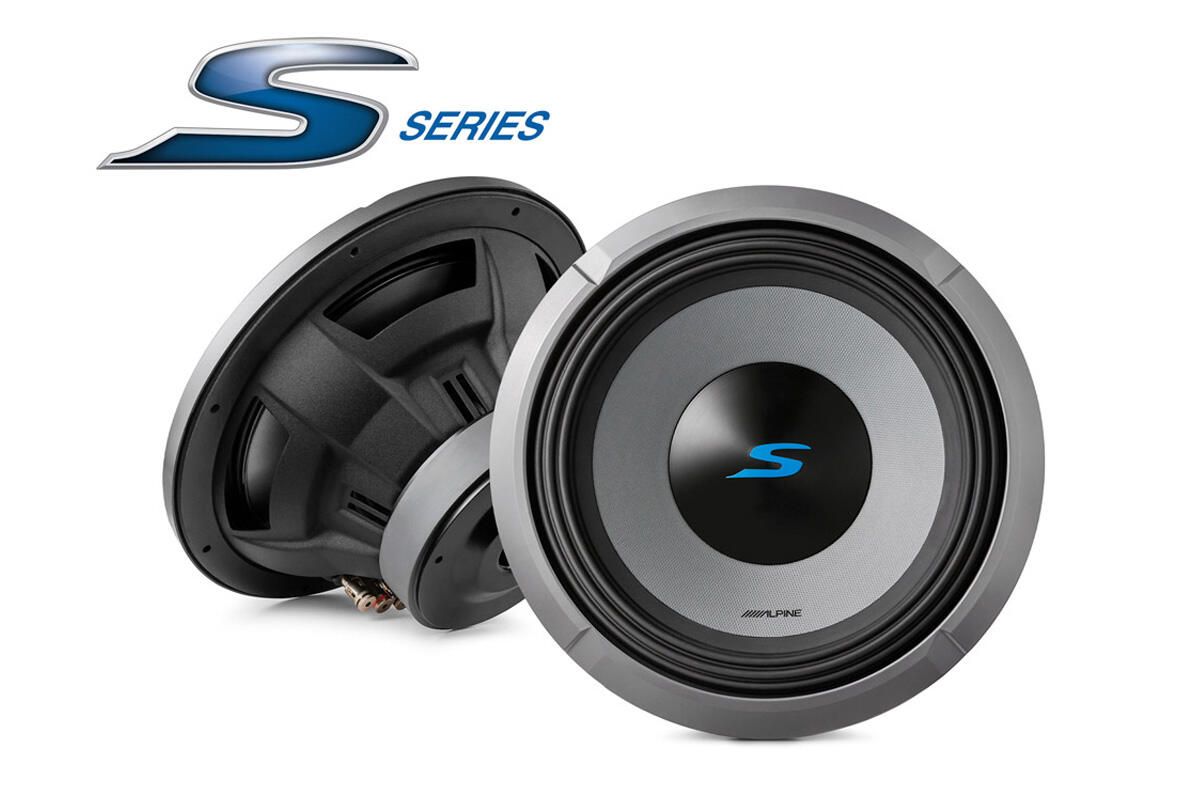 Alpine S2-W12D4 12” subwoofer 4 Ohm DVC