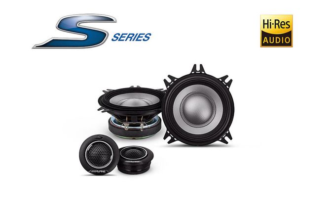 Hovedbilde Alpine S2-S40C 4” 2-veis komponentsett