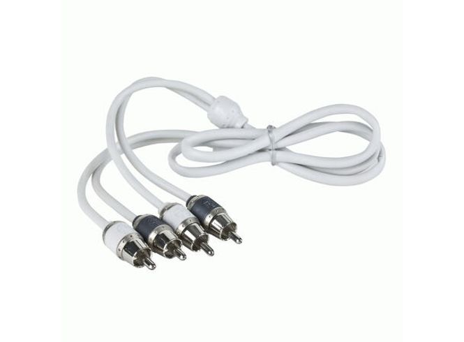 Hovedbilde Metra V10R3 Marine RCA kabel 1 meter, hvit