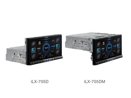 Alpine iLX-705D multimediastasjon 7