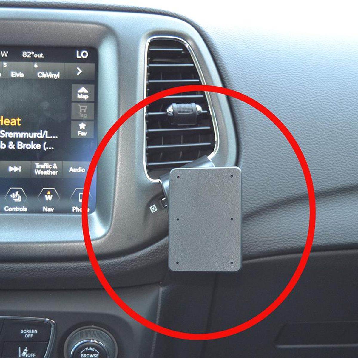 Brodit ProClip 855324 Jeep Compass 2017-2021 Vinklet