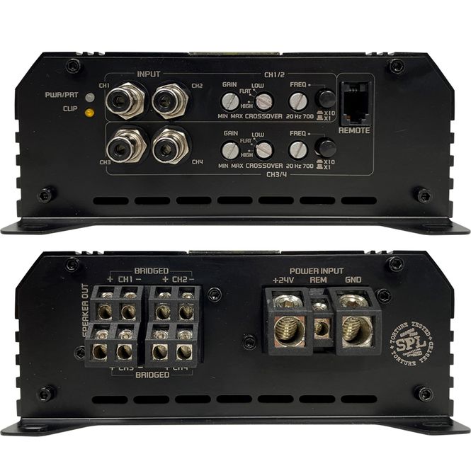 Hovedbilde Ground Zero GZCA 300.Q1-24V 4x345W High SPL Competition