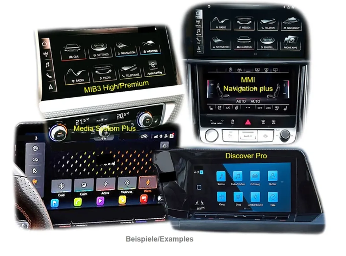 CAS HDVMIB100 ryggekameraadapter AHD/CVBS VAG MIB2+/MIB3 med HDMI