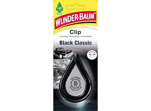 Wunder-Baum Clip Black Classic