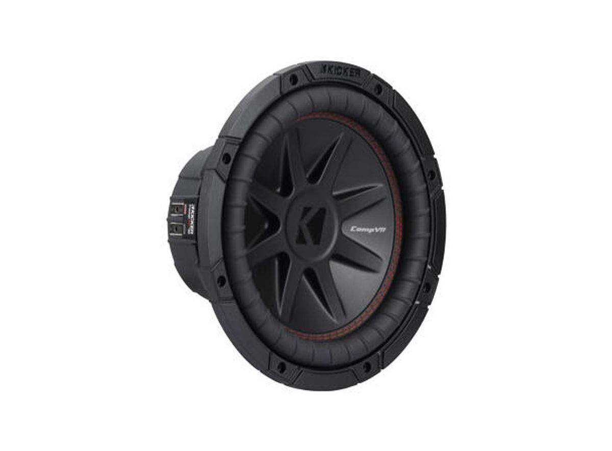 Kicker CompVR 52CVR104 10” subwoofer 2x4 Ohm 350W RMS