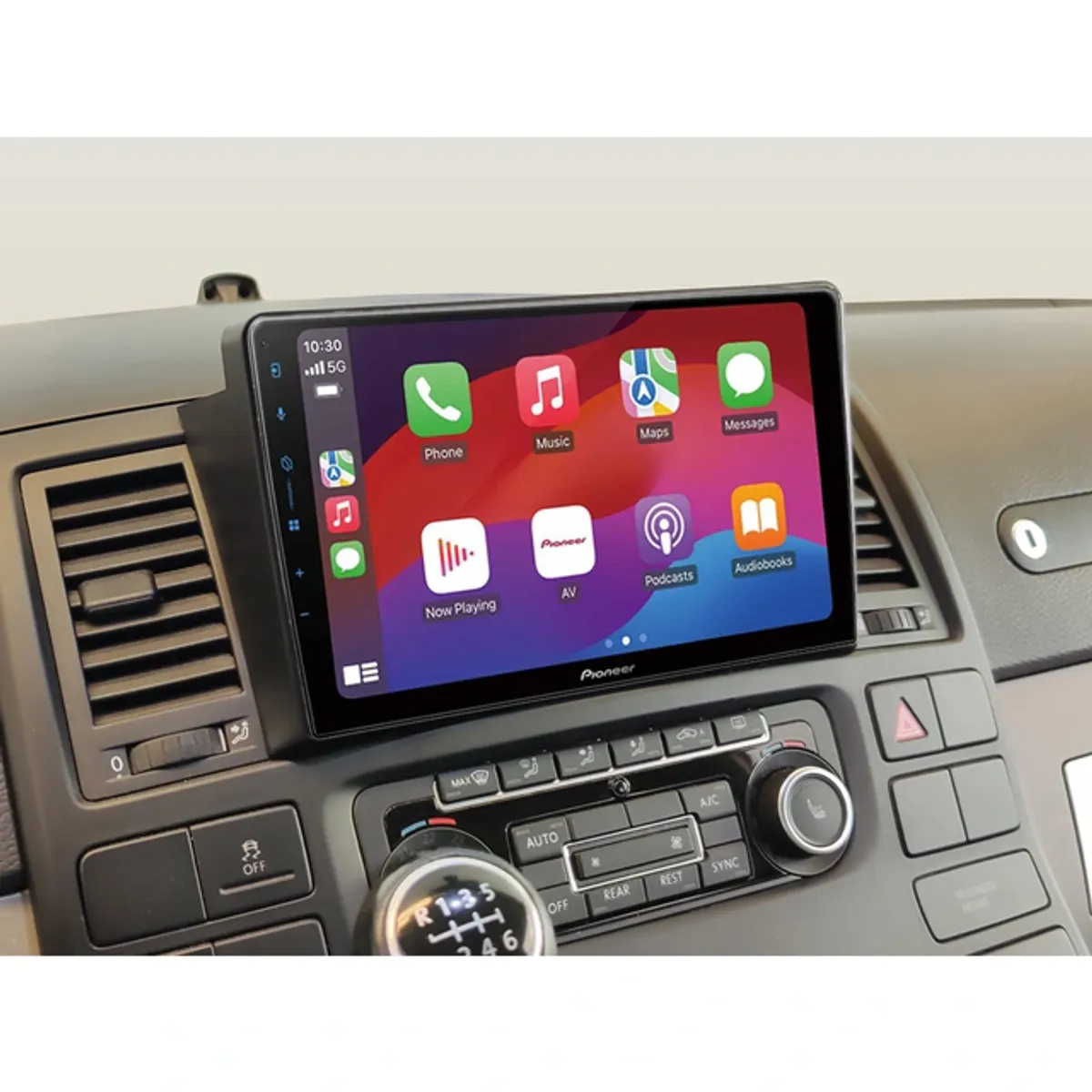 Pioneer PFVW1010 Perfect Fit spiller til VW T5 (2004–2013)