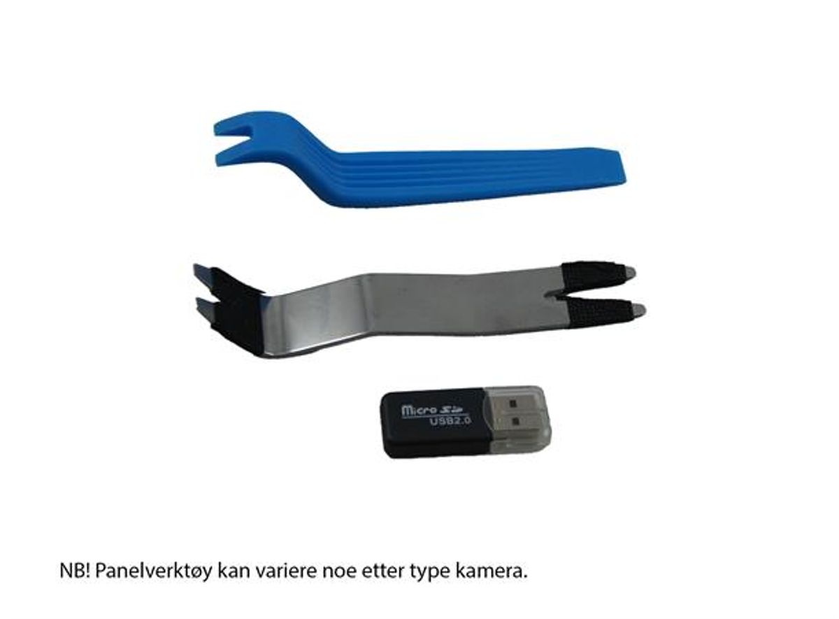 Fitcamx LZJ-6025-4K-D-G Integrert 4K dashcam Audi (2011–2019) Model B Grå